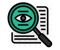 Ícone de pessoa representando transparência